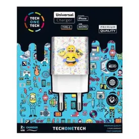 tech-one-tech-emojitech-微笑充电器