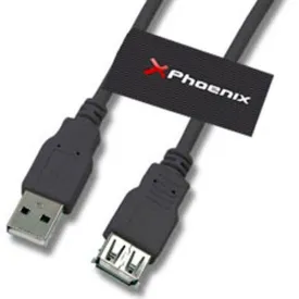 phoenix-technologies-cable-phcableusbamah5m-usb-a-2.0-m-f-5-m
