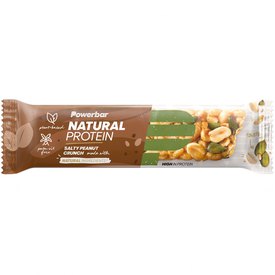 Powerbar Unit Salty Peanut Crunch Vegan Bar Natural Protein 40g 1