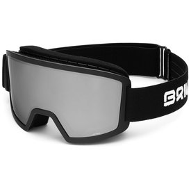 Skibrille für Erwachsene Silber-Grau 