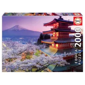 educa-富士山。日本拼图-2000-件