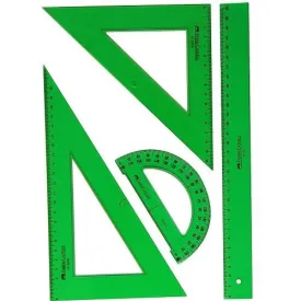 faber-castell-プラスチック定規の完全なパック