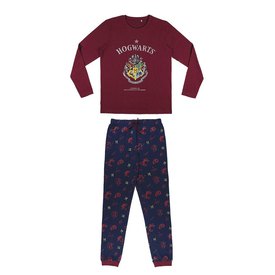 Pyqian Pijama Hombre Largo Invierno Algodon,Conjuntos de Pijamas Hombre Invierno Algodon Largo Camisa Pantalones Calentito Ropa de Dormir Completa 