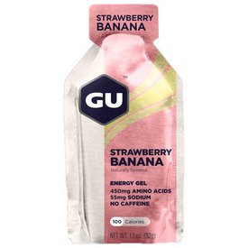 GU Energy Gel 32g Strawberry&Banana
