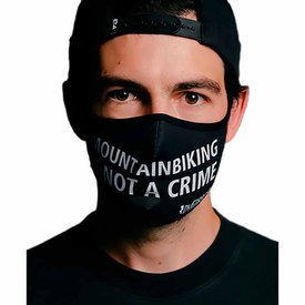 Dyedbro Masque Facial MTBiking Is Not A Crime