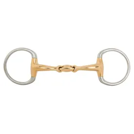 br-double-jointed-eggbutt-snaffle-soft-contact-anatomic-rings-snaffle-14-mm-65-mm