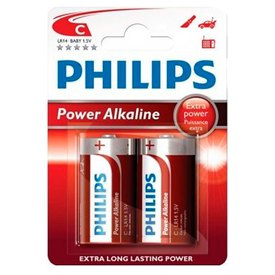 Philips Batteria Alcalina IR14 C 2 Unità