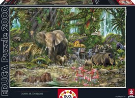 Educa touch African Jungle 2000 Pieces Puzzle