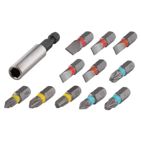 wolfcraft-2445000-solid-bit-set-with-magnetic-bit-holder