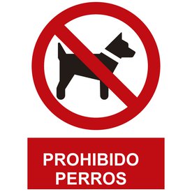 Normaluz Prohibido Perros Znak 30x40 cm