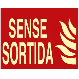 normaluz-sense-sortida-표지판-15x30-cm