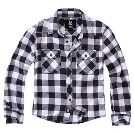 DressInn Boys Clothing Shirts Long sleeved Shirts Check Long Sleeve Shirt Grey 146-152 cm Boy 