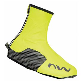 Northwave Acqua Regen Fahrrad Überschuhe gelb/schwarz 2019 