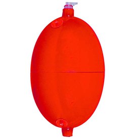 Tortue Buldo Wasserkugel oval rot/weiß 