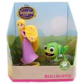 bullyland-e-figuras-verdes-pascal-2-rapunzel-disney