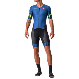 Logas 2019 Mens Triathlon Tri Suit Short Sleeve Racing Bicycle Clothing 3D Gel Padded Bib Shorts Set 