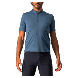 Castelli Cycling RACE DAY POLO Casual Shirt ANTHRACITE 