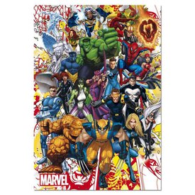 Marvel Puzzle 500 Piezas Heroes