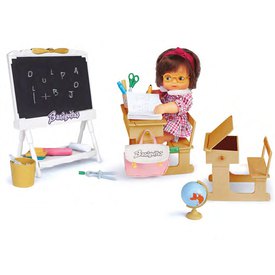 Cpa toy Barriguitas School With Baby Figure