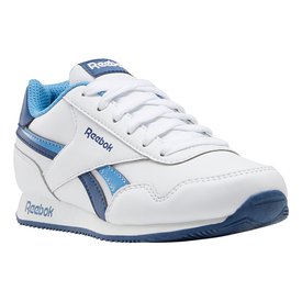 Reebok Royal Classic Jogger Kinder Schuhe Junior Sneaker Leder weiß/blau Unisex 
