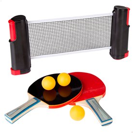 Aktive Confezione Con Racchette. Rete E Palle Ping Pong