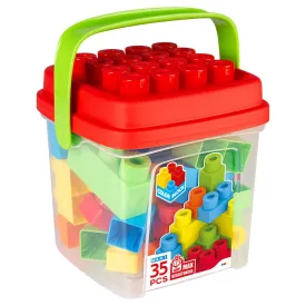 colorbaby-bloques-de-construccion-maxi-cubo-de-colores-35-piezas