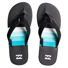 BILLABONG MENS FLIP FLOPS.ALL DAY ROOTS CUSHIONED ARCH SUPPORT THONGS 8S F12 90 