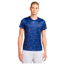 Nike Court Dri Fit Advantage Printed Short Sleeve T-Shirt