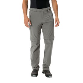 pantalon femme avec protection solaire pantalon de montagne éco-responsable VAUDE Farley ZO IV pantalon convertible de randonnée