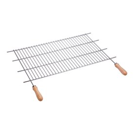Sauvic 83x40 cm Barbecue Grill Wood Handle
