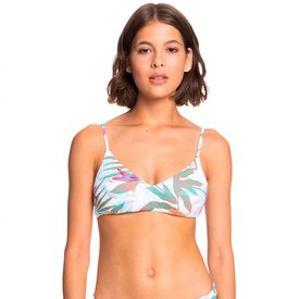 Roxy Printed Beach Classics Atheletic Triangle Bikini Top