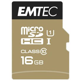 Emtec Micro SD 16GB Elite Gold Memory Card