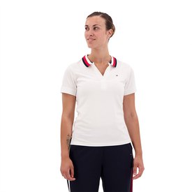 Tommy Hilfiger Womens Short Sleeve Slim Polo T-Shirt 