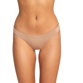 Rvca Solid Cheeky Bikini Bottom