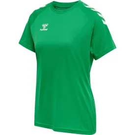 hummel-core-poly-kurzarm-t-shirt