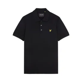 lyle---scott-plain-kurzarm-poloshirt