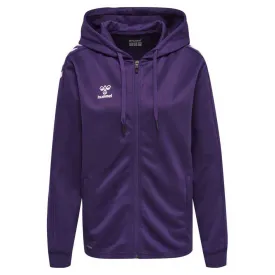 hummel-core-xk-poly-full-zip-sweatshirt