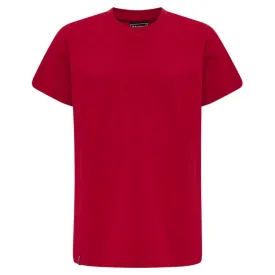 hummel-red-basic-半袖tシャツ