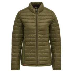 hummel-red-quilted-takki