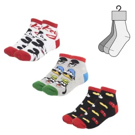 cerda-mickey-short-socks-3-pairs