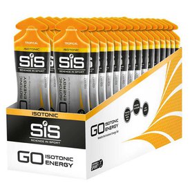 SIS Go Isotonic Energy Tropical 60ml Коробка С Энергетическими Гелями 30 Единицы