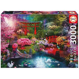 Educa borras Puzzle 3000 Japanese Garden