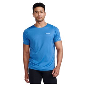 2XU Mens GHST T Shirt Tee Top Black Blue Sports Running Gym Breathable 