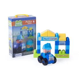 miniland-juego-de-construccion-super-blocks-police-station-18-unidades