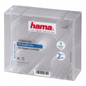 Transparent Hama CD Index Sleeves 