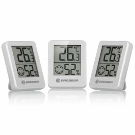 Bresser Temeo Thermometer Und Hygrometer 3 Einheiten