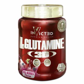 Nutrisport Glutamine 3D 400 g Red Berries Powder