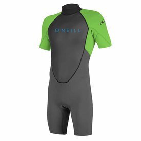 O´neill wetsuits Reactor-2 2mm Youth Short Sleeve Back Zip Neoprene Suit