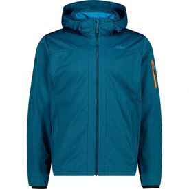 CMP plumifero chaqueta Man Jacket fix Hood azul impermeable fácilmente 
