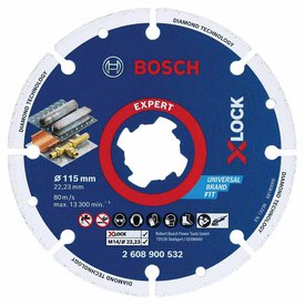 Bosch X-LOCK 115x22.23 mm Diamond Cut Disc